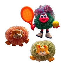 ODDZON KOOSH LINGS Vintage 1990s Bendable Ball Toy set of 3 