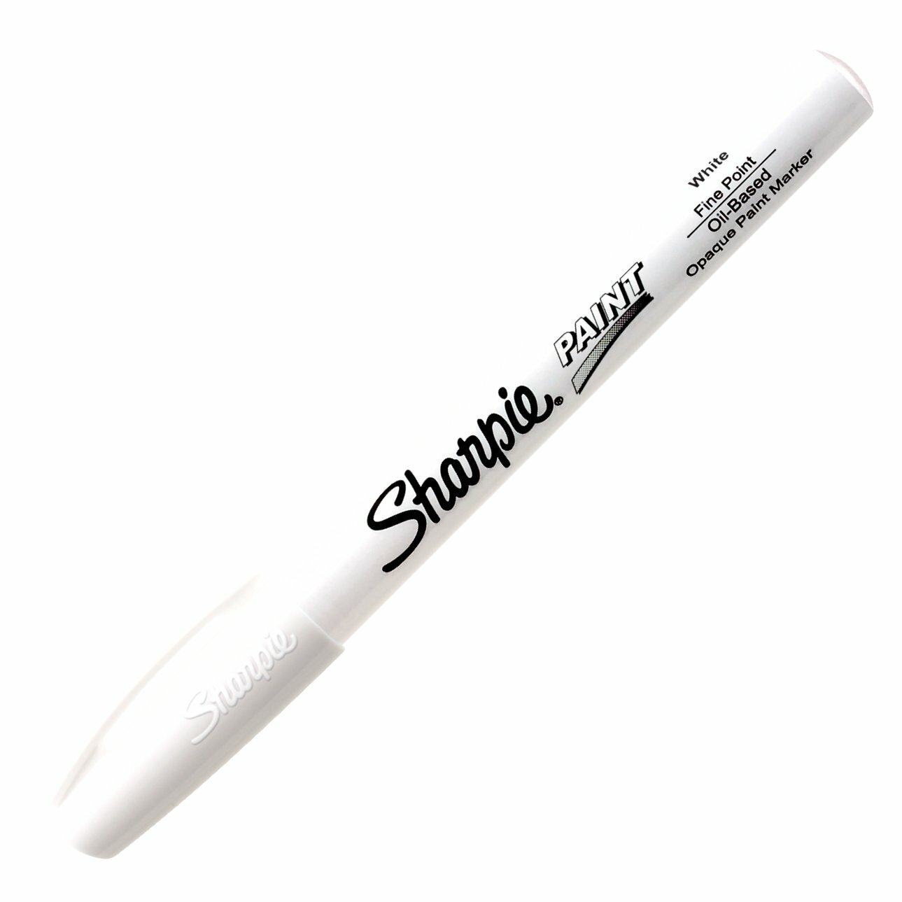 35543 Sharpie Oil-Based Paint Marker, White Ink, Fine Tip, Pack of 1