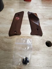 Ruger Mark IV™ Thumb Rest Competition Grips checkered Cocobolo Laminated NEW OEM