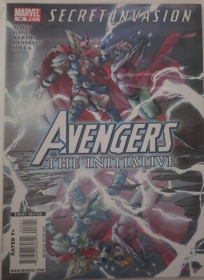 AVENGERS The Initiative #18 (2007) SLOTT / KURTH ~ SECRET INVASION ~