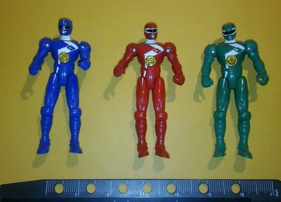 Power Rangers 2009 - 2010 Dino Riders Pilots ONLY Jason Green Blue Red MMPR Mint