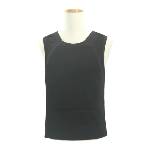 White Bulletproof T-shirt Vest Ultra Thin made with Body Armor NIJ IIIA - Picture 7 of 26