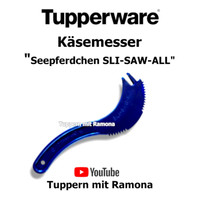 Tupperware KäSemesser Seepferdchen SLI-SAW-ALL Melonenpiekser RaritäT Neu/Ovp