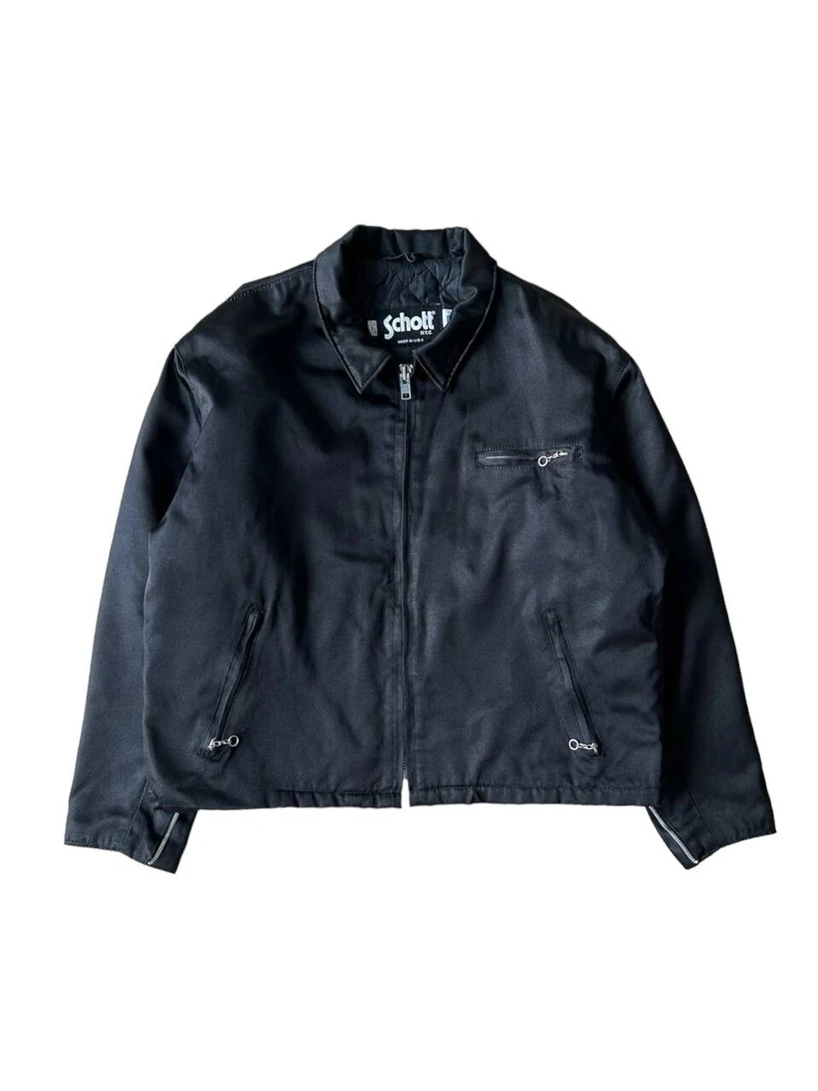Schott nylon cheap jacket