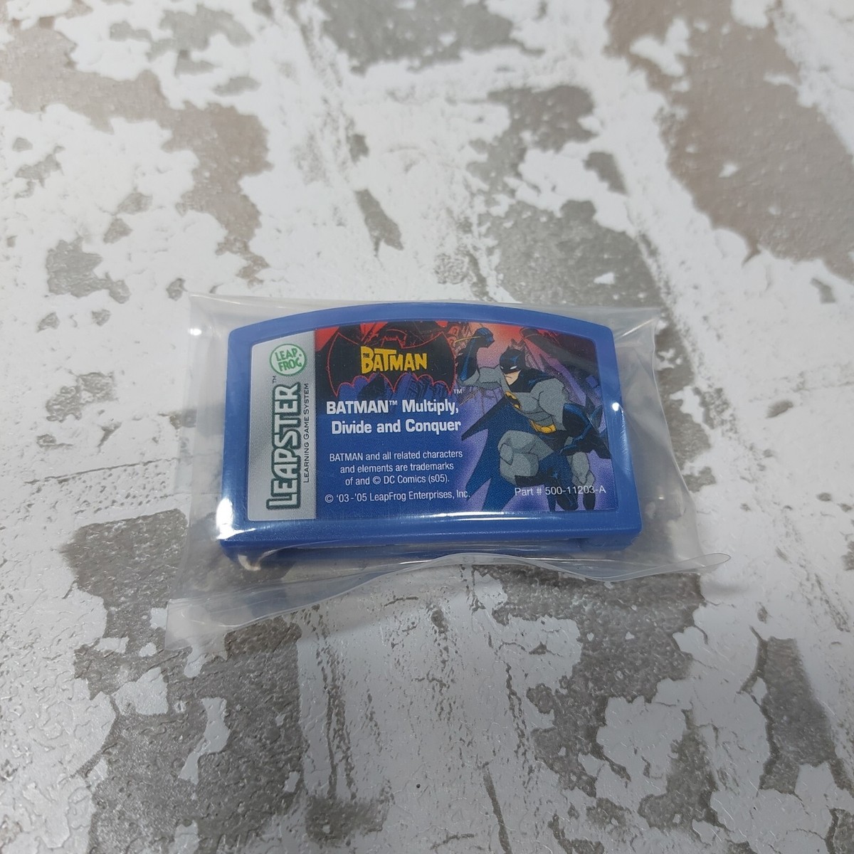 LEAP FROG LEAPSTER LEARNING GAME - THE BATMAN - MULTIPLY, DIVIDE