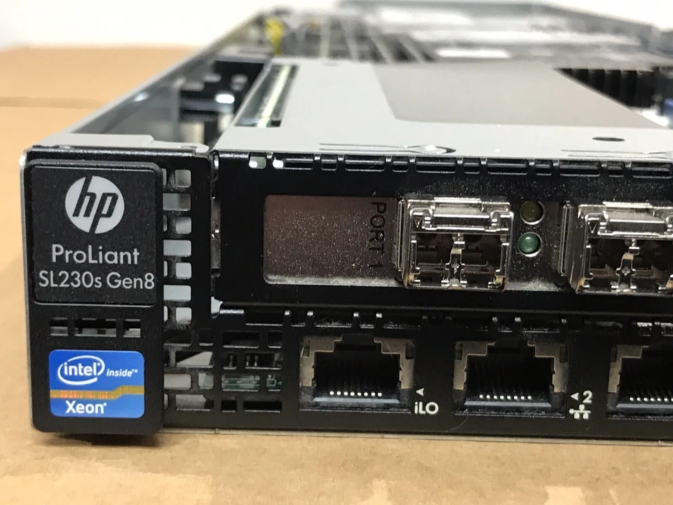 HP SL230s G8 Two E5-2650V2 128GB 14900R 4x SFF 2x S3700 200GB SSD 560FLR FBWC - Image 2 of 4