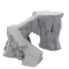 Tower Bridge Sloping Ramp for D D AoS 3D printed Scenery Modular Terrain QP3D