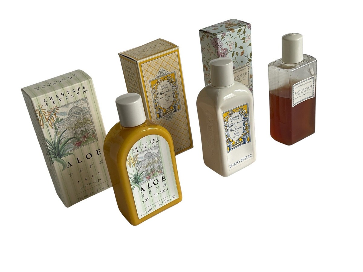 Crabtree & Evelyn Lot Discontinued Old Stock Jasmine D Provence