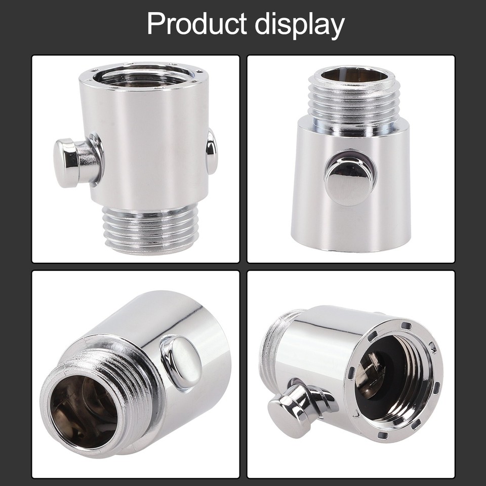 Shower Head Control Switch Water Saving Valve Easy Installation Long