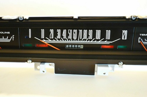 🚨1968 69 70 MOPAR ROAD RUNNER/ SATELLITE STANDARD DASH CLUSTER GAUGES . - Picture 3 of 11