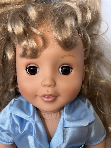 Meritus Brand Jointed Doll Curly Hair Soft Body Sleepy Eyes Complete With Outfit - Picture 2 of 6
