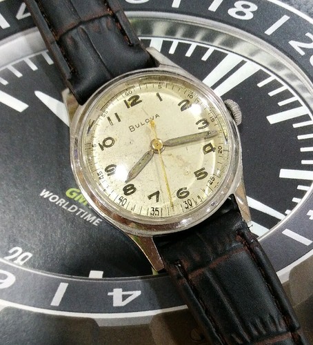 1940'S Vintage Military Bulova Mens Stainless Steel Analog Watch | eBay