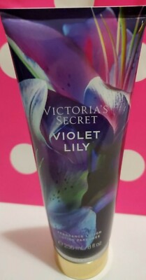 VICTORIA'S SECRET *VIOLET LILY* FRAGRANCE BODY LOTION REGULAR SIZE 8. OZ - NEW 
