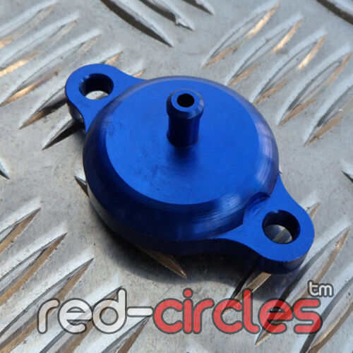 BLUE TAPPET BREATHER PIT DIRT BIKE INTAKE VALVE COVER 110cc 125cc 140cc PITBIKE - Picture 1 of 1