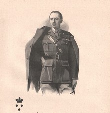 Portrait Sixte de Bourbon-Parme Château de Wartegg Officier Belge Guerre 14-18