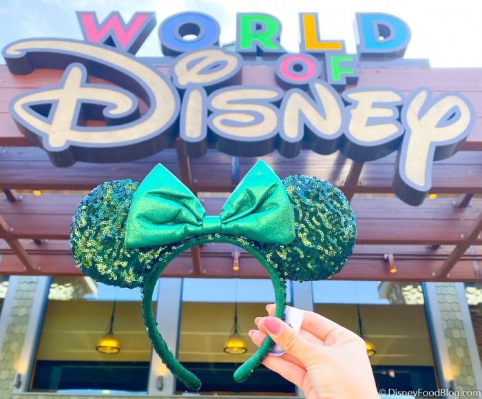 Disney- Parks Emerald Green Sequins Ears Edition Minnie  display picture 1
