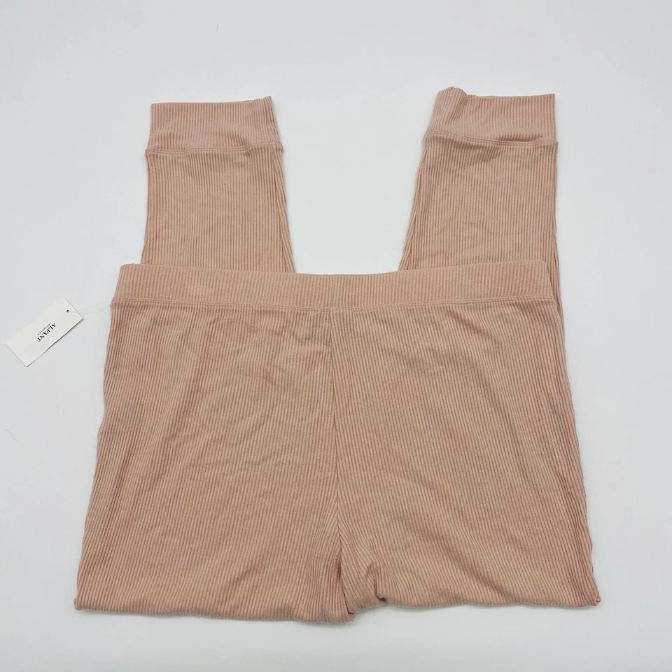 Pantalones de pijama Alfani para mujer talla XXL de punto acanalado en naranja melocotón cordial $47 Foto 4 de 4