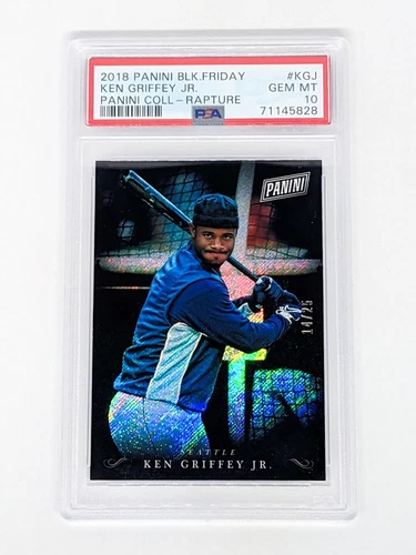 2018 Black Friday Panini Collection Rapture #KGJ Ken Griffey Jr. /25 PSA 10