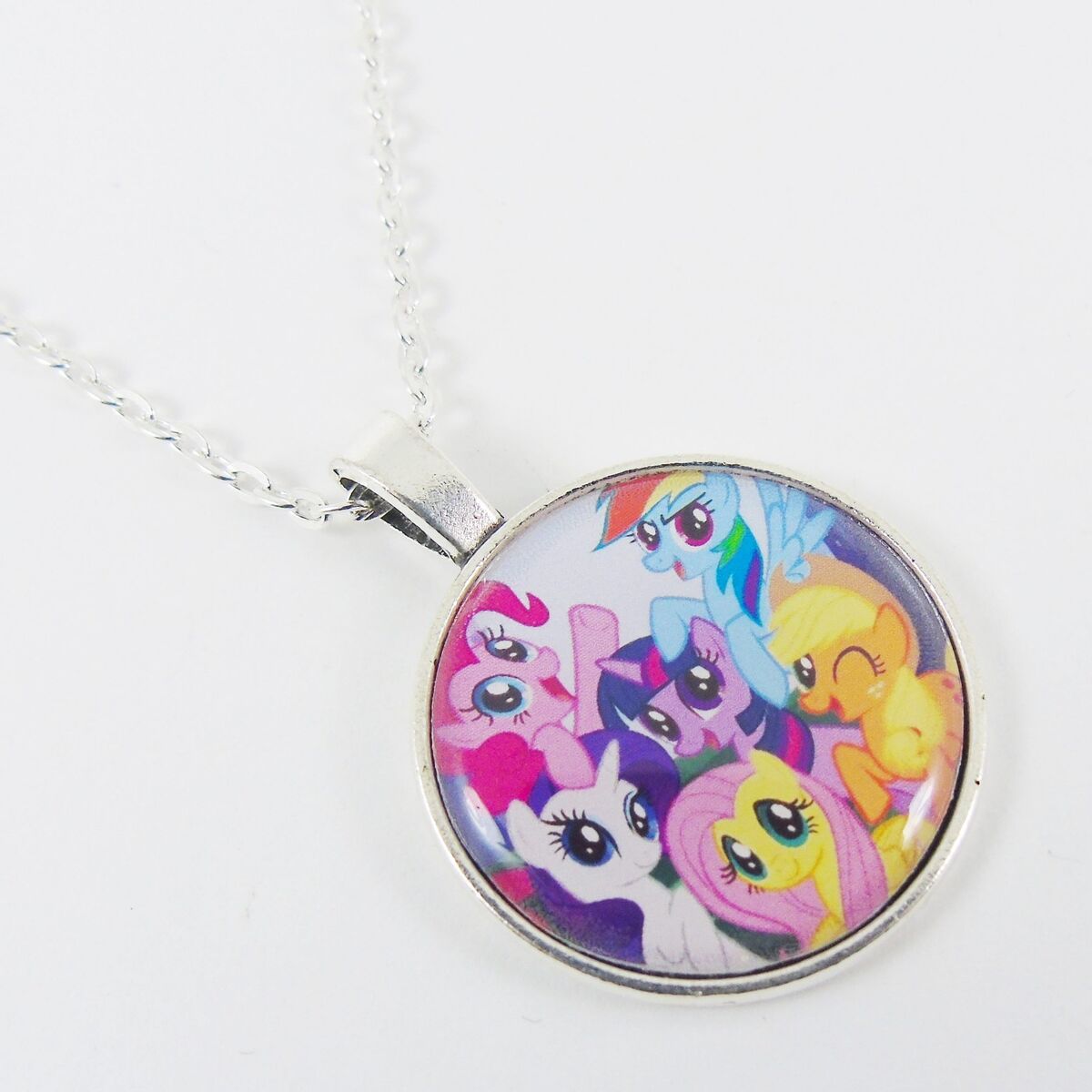 Pulseiras My Little Pony (MLP) / Aesthetic - Pulseiras da Amizade/Conjunto  - Personagens: Twilight Sparkle - Rainbow Dash - Apple Jack - Fluttershy 