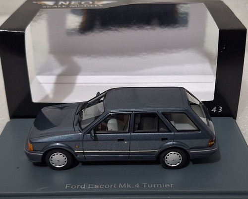 Ford England Escort MK4 Turnier 1.6 GL 5-Door 1986 Grey 1:43 Neo NEO44960 RARE!! - Picture 13 of 17