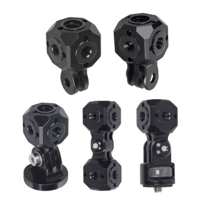 For GOPRO13/GoPro Camera Tripod Base Mount Converter 1/4'' 3/8'' Holes Adapter