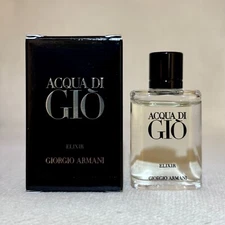 Giorgio Armani Acqua di Gio ELIXIR MINI Splash Dabber .16oz, 5ml New In Box