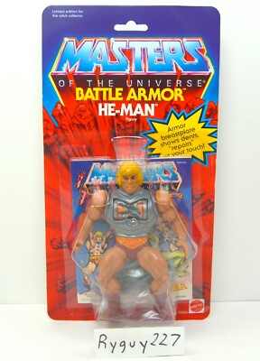 MOTU, Commemorative Battle Armor He-Man, Masters of the Universe, MISB, MOC