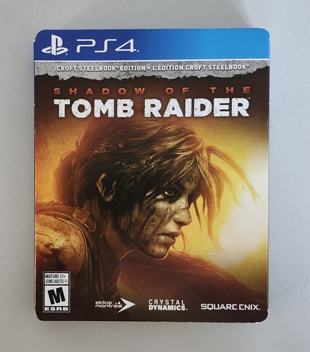 Shadow of the Tomb Raider Sony PlayStation 4 PS4 Steelbook - Picture 6 of 7