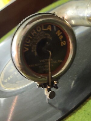 Antique Working 1922 VICTOR VV-80 Hand Crank Victrola Record