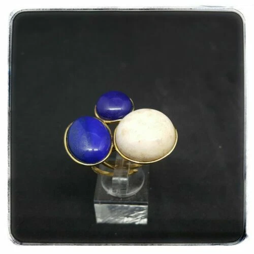 Anelli di lusso con gemme in argento agata