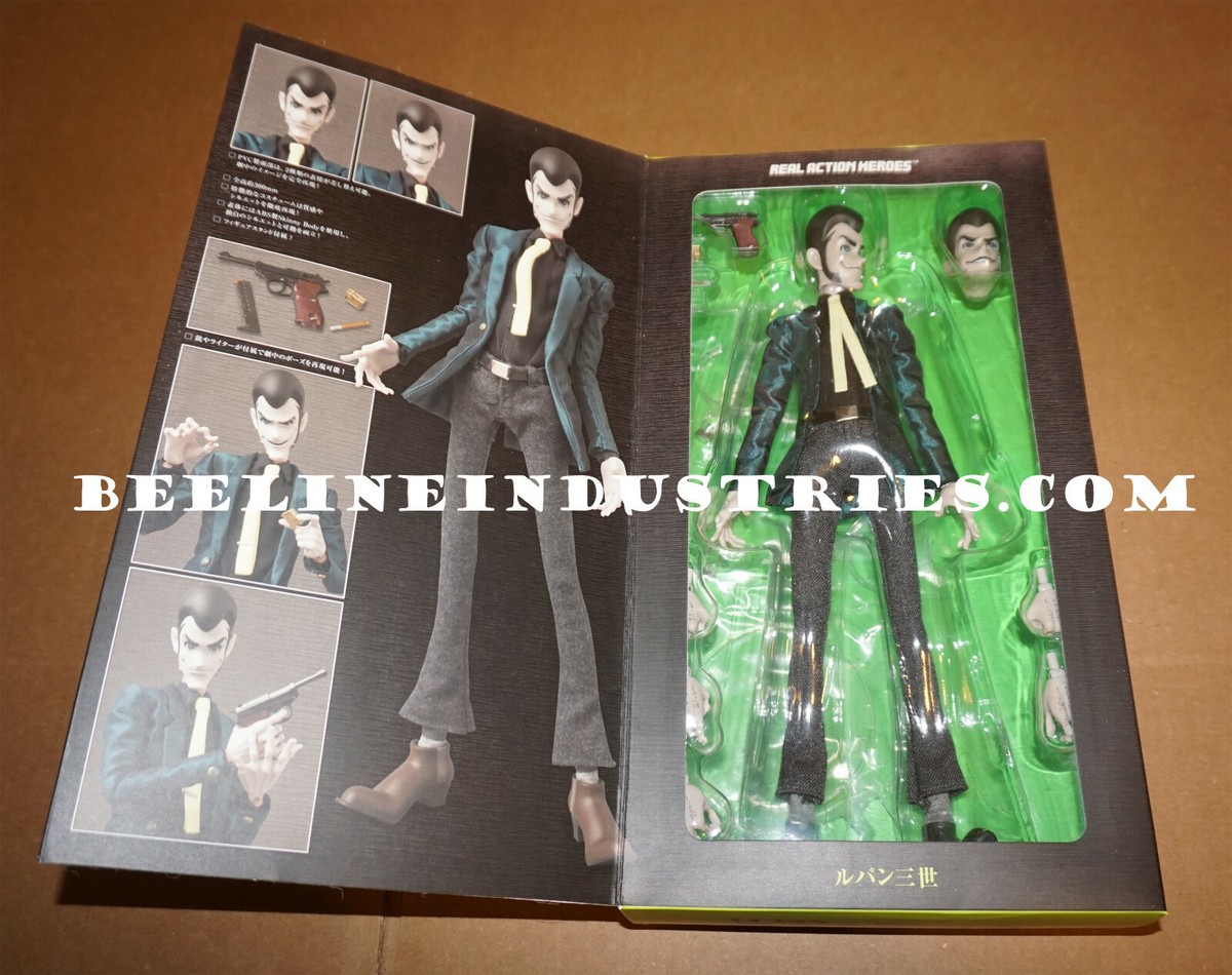 【新品未開封】Medicom Toy Manual III Lupin The Third 3rd Real Action Heroes Medicom RAH Limited 1/6