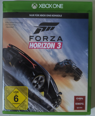 Forza Horizon 3 (Xbox One) PAL USK 6 Multiplayer Rennspiel 2016