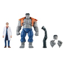 Action Figures Marvel Legends Gray Hulk Bruce Banner 6 Inch F7084 Series 60th