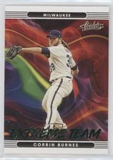 2022 Panini Absolute Extreme Team Retail Green Corbin Burnes #ET-9 0r6v