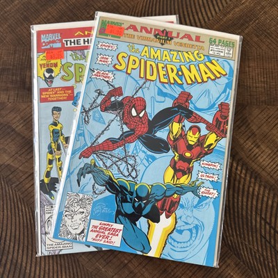 1991 & 1992 The Amazing Spider-Man Annuals