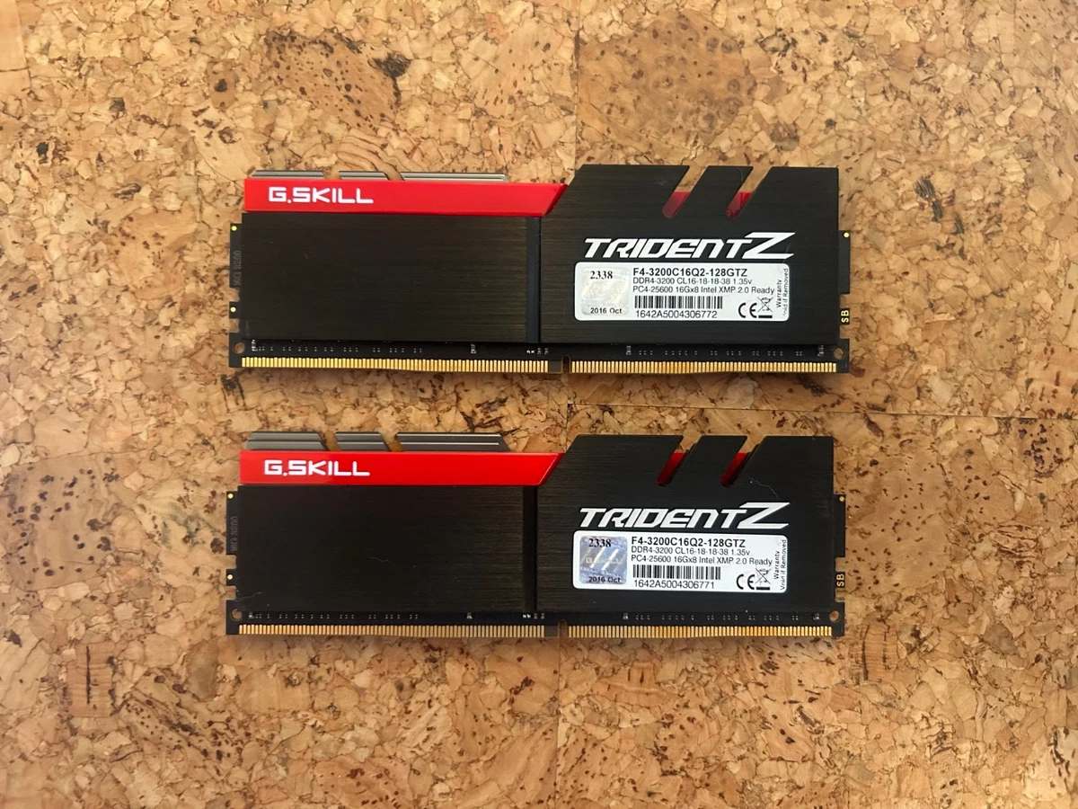 G. SKILL Computer PC4-25600 (DDR4-3200) Bus Speed RAM 2 Modules