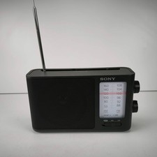 Sony ICF506 Analog Tuning Portable FM/AM Radio with Battery/Ac Power