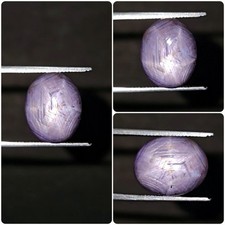 Natural Star Sapphire Cabochon 7.00 ct Purple untreated loose gemstone Oval