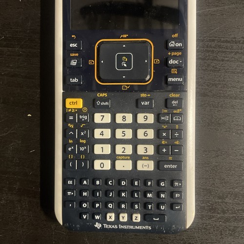 Texas Instruments TI-Nspire CX Graphing Calculator School Property No Cover Test - Picture 2 of 4
