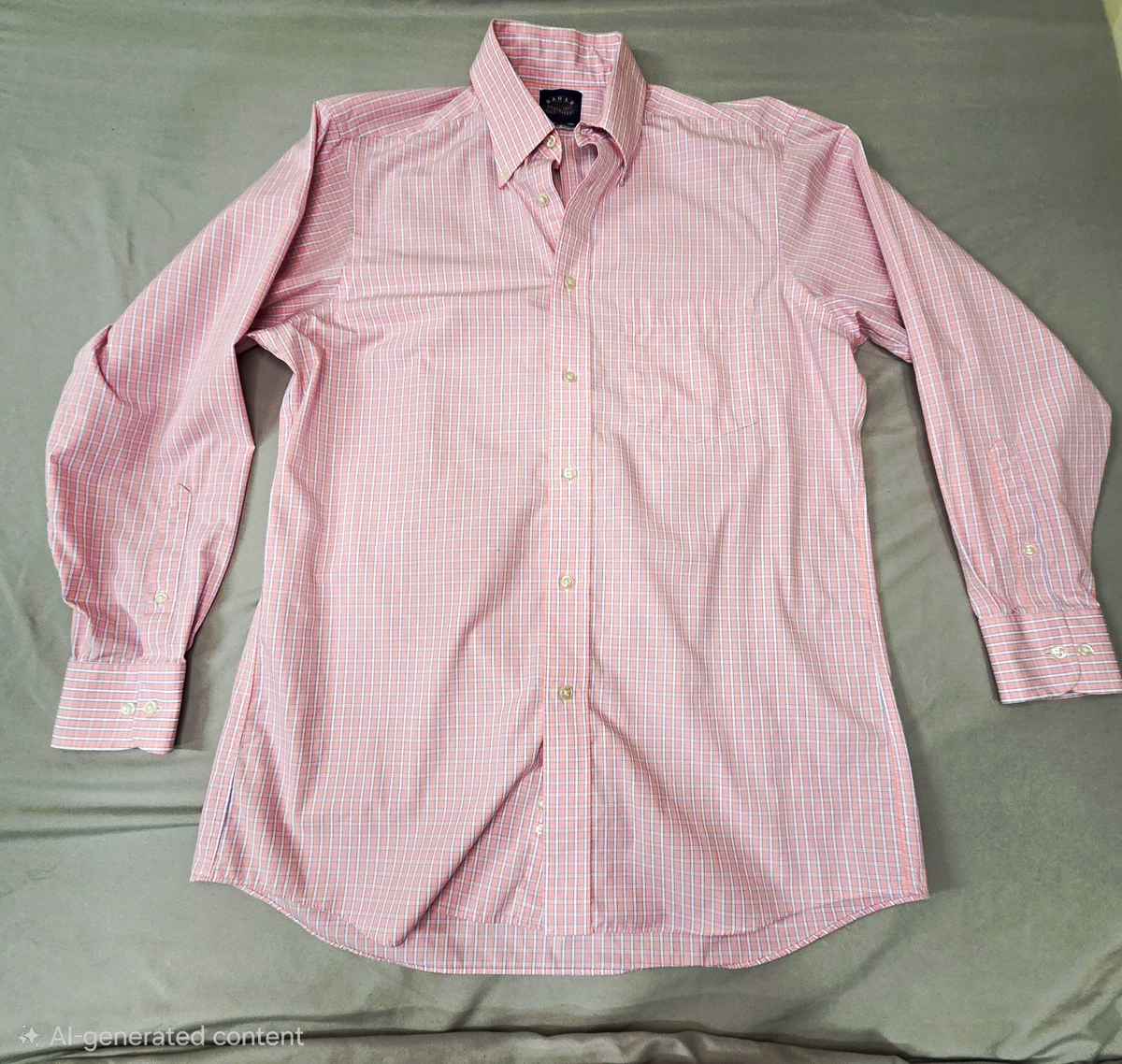 【60s】USA製 EAGLE SHIRTMAKERS 開襟 チェックシャツ M 60s】USA製 EAGLE SHIRTMAKERS 開襟 チェックシャツ M 60's Eagle