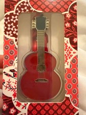 Taylor Swift Red (Taylor’s Version) Decorazione Natalizia Chitarra - NUOVO CON SCATOLA - Raro