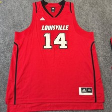 Adidas Louisville Cardinals Men's Basketball Jersey #14 Kyle Kuric 2XL Big East