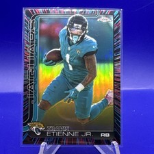 2025 Topps Chrome - Travis Etienne Jr. - Neon Pulse Jacksonville Jaguars