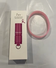 Olight iXV Pink USB-C Rechargeable EDC Keychain Flashlight, 180 Lumens NEW/ RARE