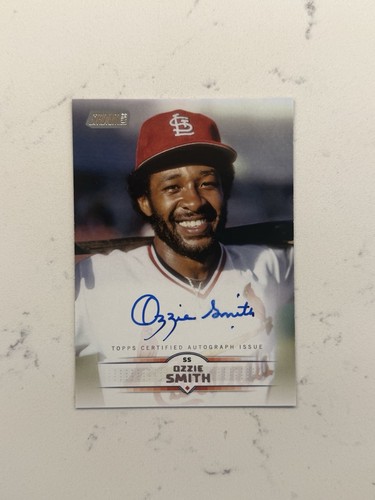 Ozzie Smith #SCBA-OS 2025 Topps Stadium Club Autograph card