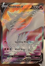 Reshiram V (Full Art) Holo Ultra Rare SWSH12: Silver Tempest 172/195 NM on eBay