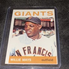 Topps 1964 Willie Mays #150 San Francisco Giants Major League Baseball Card
