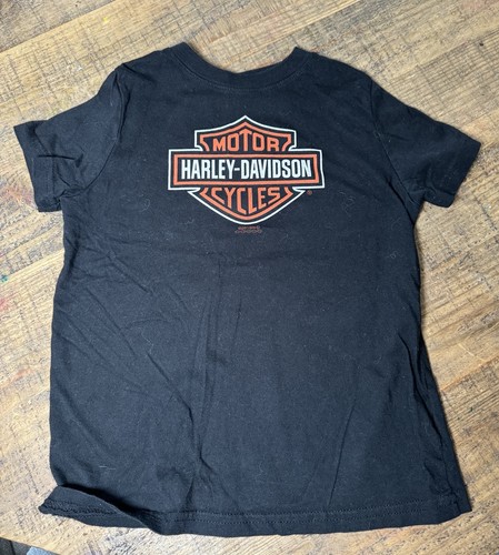 Lot Of 3 Harley-Davidson Youth Boys Graphic T-Shirts Short Sleeve Sz XS 5 - Picture 11 of 13
