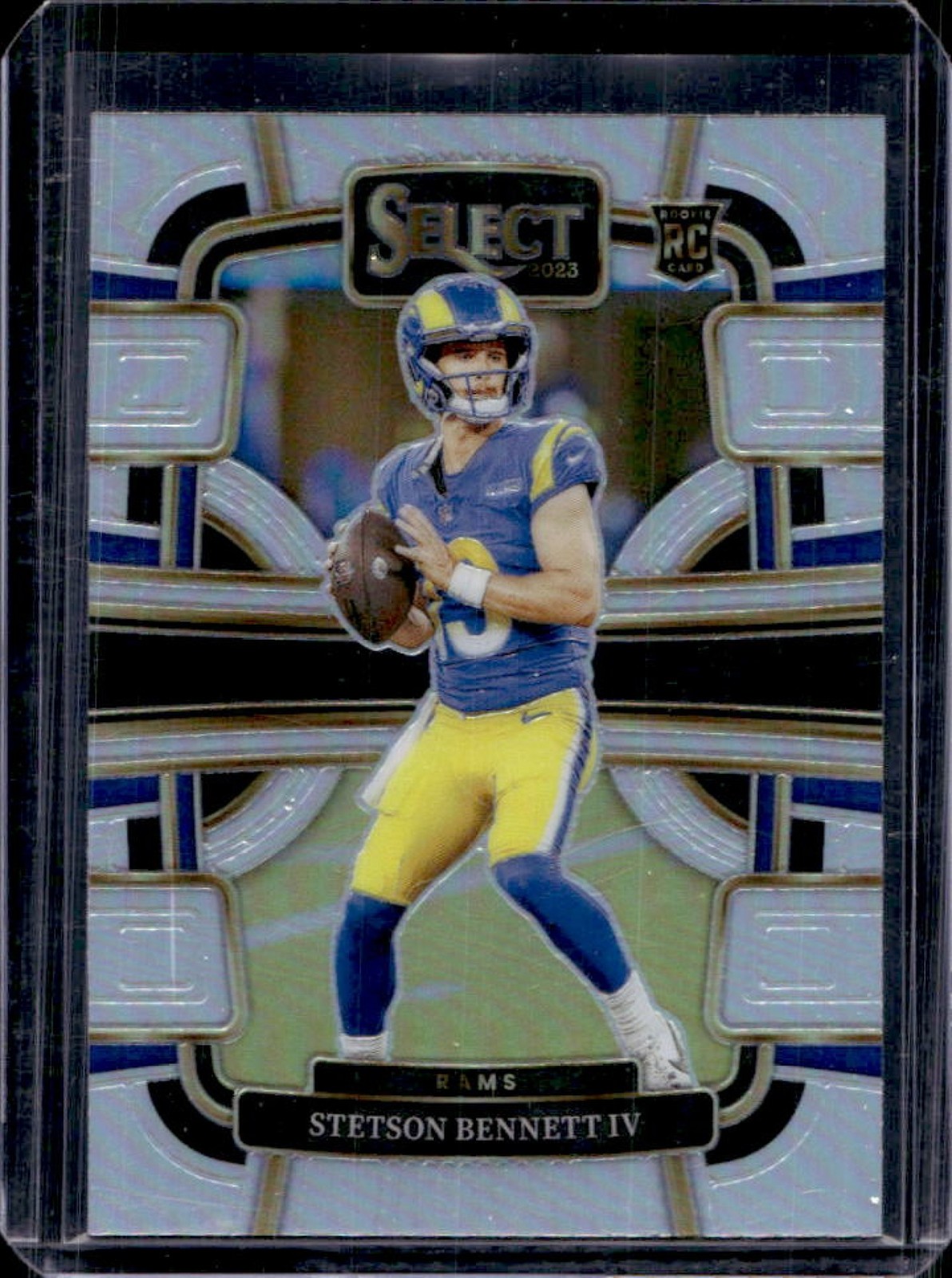 2023 Select Stetson Bennett IV RC Silver Prizm Rookie Concourse #55 Rams