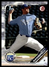 2019 Bowman Draft Grant Gambrell Kansas City Royals #BD-138
